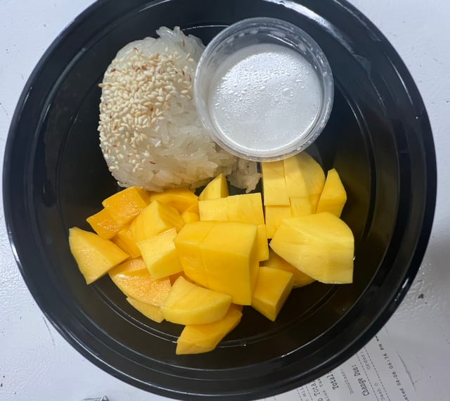 Mango And Sticky Rice.