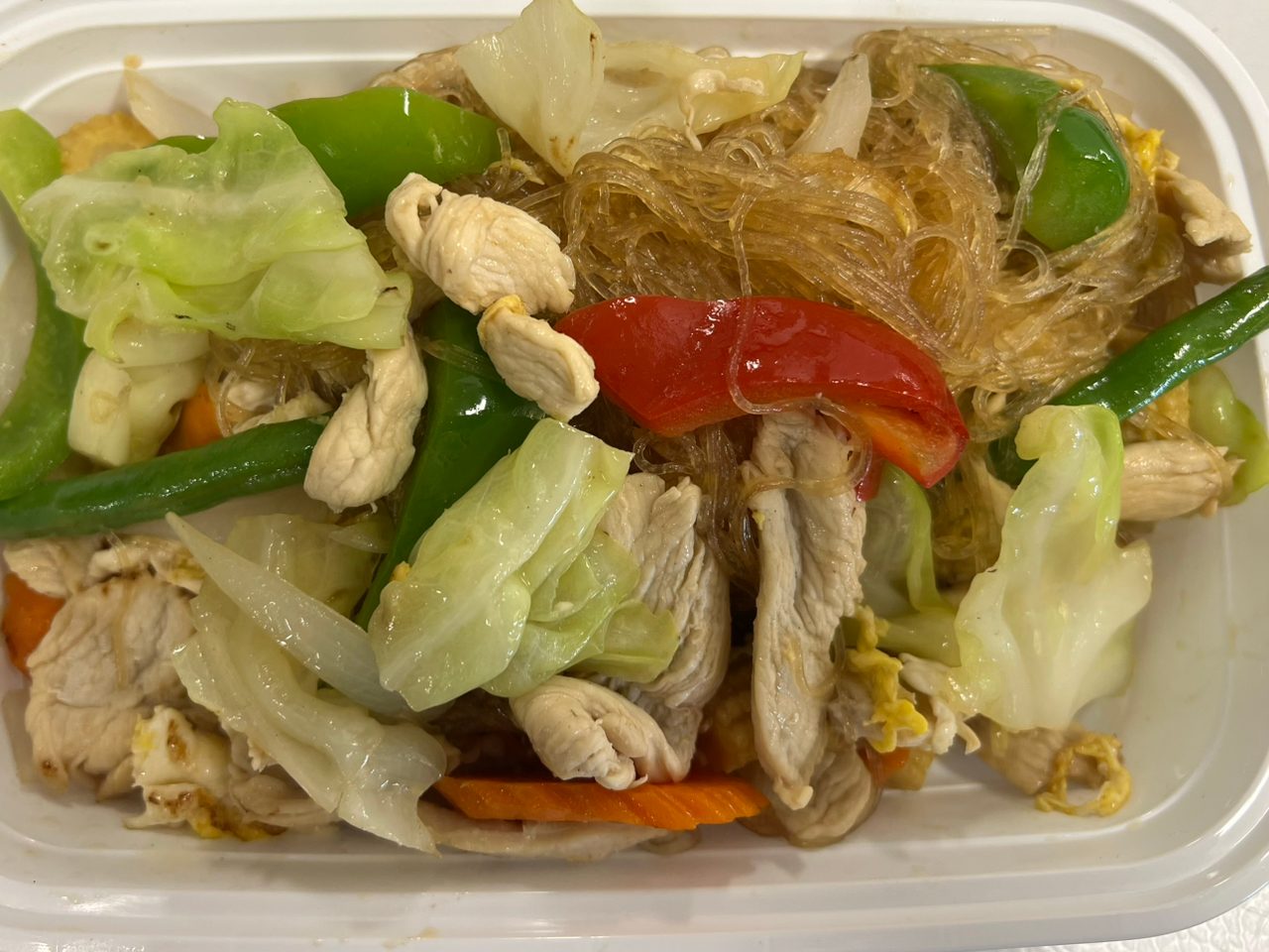 NF7. Fried Glass Noodle.