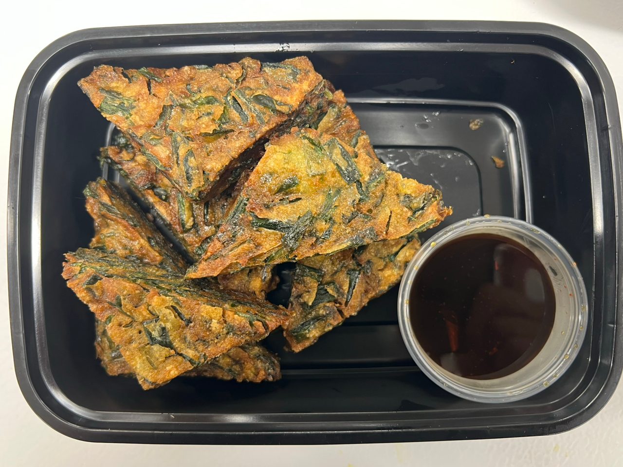 A11. Thai Chives Pancake.